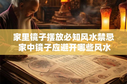 家里镜子摆放必知风水禁忌 家中镜子应避开哪些风水禁忌