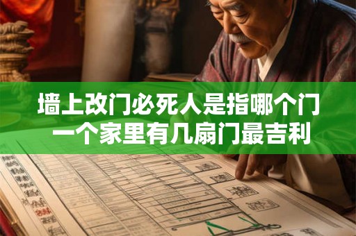 墙上改门必死人是指哪个门 一个家里有几扇门最吉利