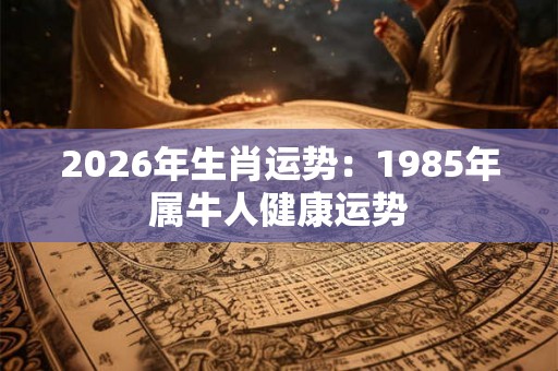 2026年生肖运势：1985年属牛人健康运势