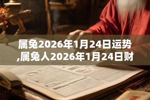 属兔2026年1月24日运势,属兔人2026年1月24日财运,生肖兔2026年1月24日运势
