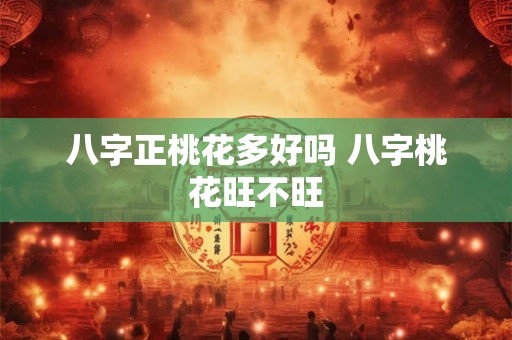 八字正桃花多好吗 八字桃花旺不旺