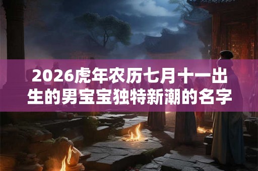 2026虎年农历七月十一出生的男宝宝独特新潮的名字推荐