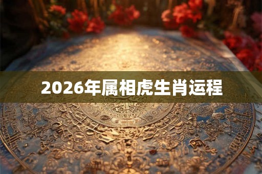 2026年属相虎生肖运程
