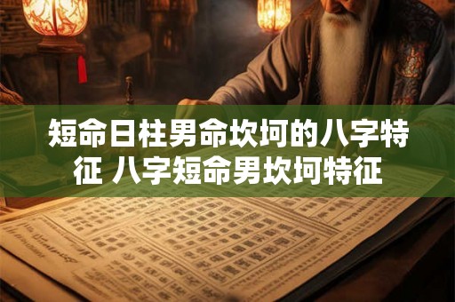 短命日柱男命坎坷的八字特征 八字短命男坎坷特征
