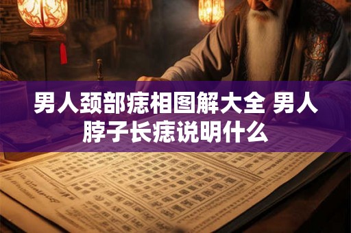 男人颈部痣相图解大全 男人脖子长痣说明什么