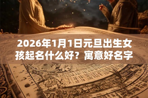 2026年1月1日元旦出生女孩起名什么好?寓意好名字推荐! 2026年1月1日元旦出生女孩起名什么好?寓意好名字推荐!