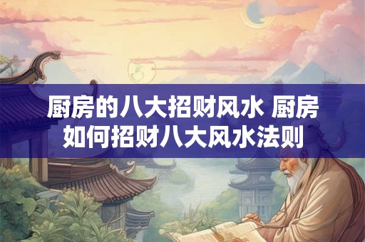 厨房的八大招财风水 厨房如何招财八大风水法则 厨房的八大招财风水 厨房如何招财八大风水法则