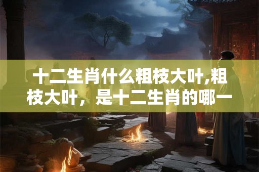 十二生肖什么粗枝大叶,粗枝大叶，是十二生肖的哪一动物？