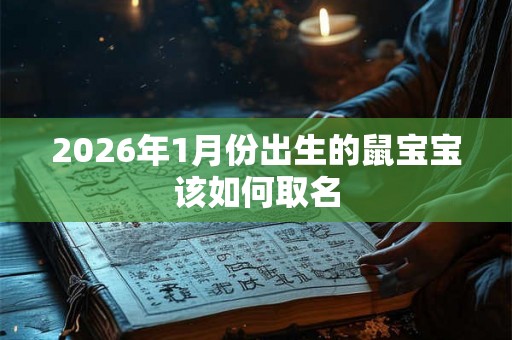 2026年1月份出生的鼠宝宝该如何取名 2026年1月份出生的鼠宝宝该如何取名