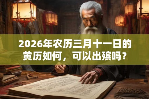 2026年农历三月十一日的黄历如何，可以出殡吗？