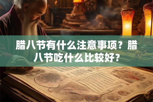 腊八节有什么注意事项？腊八节吃什么比较好？