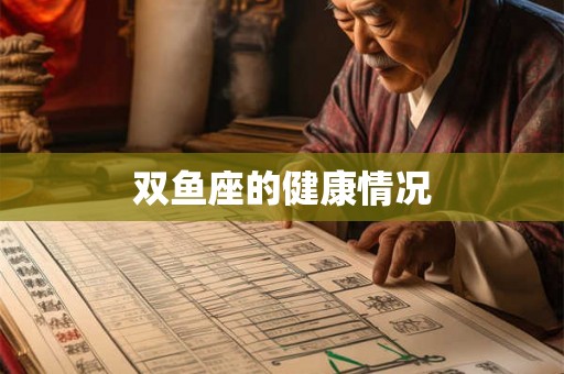 双鱼座的健康情况