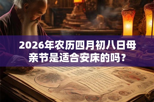 2026年农历四月初八日母亲节是适合安床的吗? 2026年农历四月初八日母亲节是适合安床的吗?