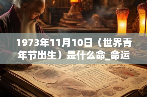 1973年11月10日（世界青年节出生）是什么命_命运如何