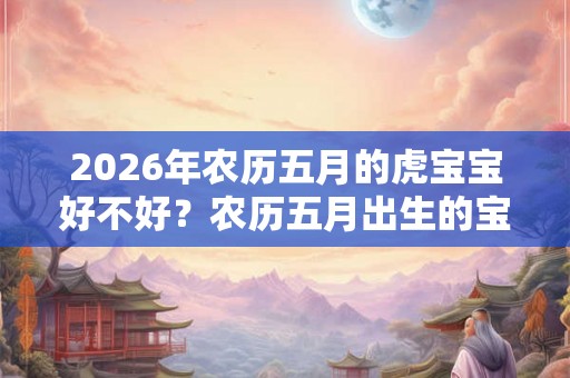 2026年农历五月的虎宝宝好不好？农历五月出生的宝宝命运