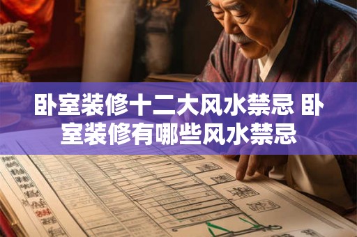 卧室装修十二大风水禁忌 卧室装修有哪些风水禁忌 卧室装修十二大风水禁忌 卧室装修有哪些风水禁忌