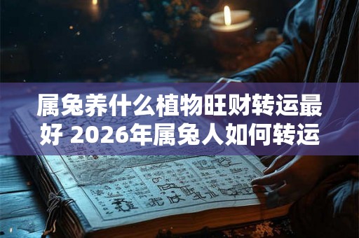 属兔养什么植物旺财转运最好 2026年属兔人如何转运