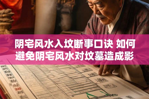 阴宅风水入坟断事口诀 如何避免阴宅风水对坟墓造成影响