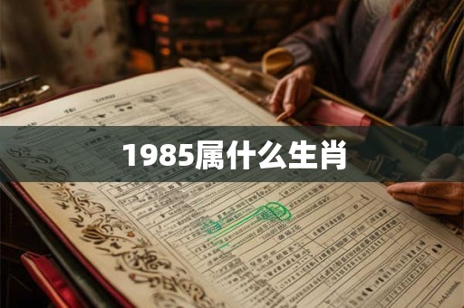 1985属什么生肖 1985属什么生肖