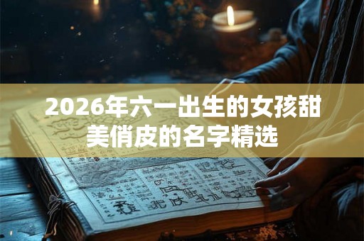 2026年六一出生的女孩甜美俏皮的名字精选