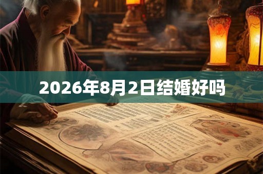 2026年8月2日结婚好吗