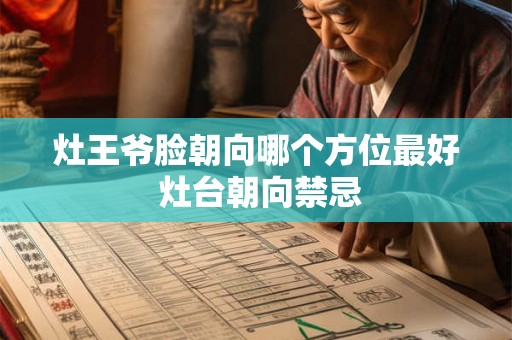 灶王爷脸朝向哪个方位最好 灶台朝向禁忌