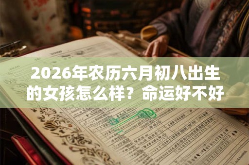 2026年农历六月初八出生的女孩怎么样？命运好不好？