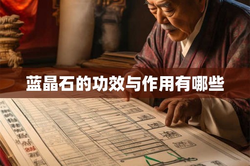 蓝晶石的功效与作用有哪些 蓝晶石的功效与作用有哪些