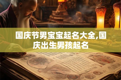 国庆节男宝宝起名大全,国庆出生男孩起名