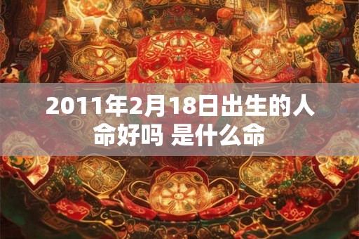 2011年2月18日出生的人命好吗 是什么命
