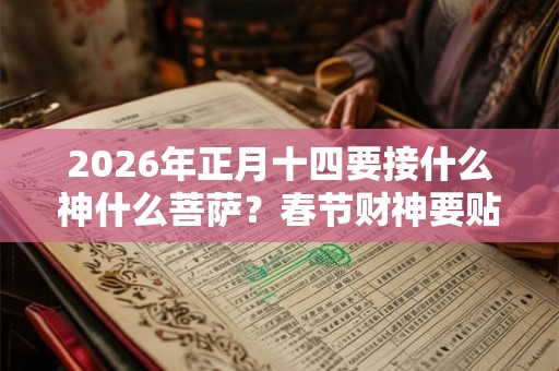 2026年正月十四要接什么神什么菩萨?春节财神要贴在什么位置? 2026年正月十四要接什么神什么菩萨?春节财神要贴在什么位置?