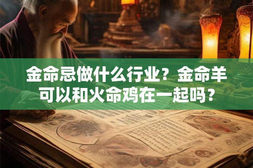金命忌做什么行业？金命羊可以和火命鸡在一起吗？