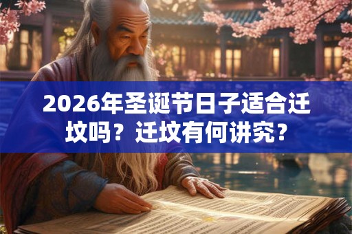 2026年圣诞节日子适合迁坟吗？迁坟有何讲究？