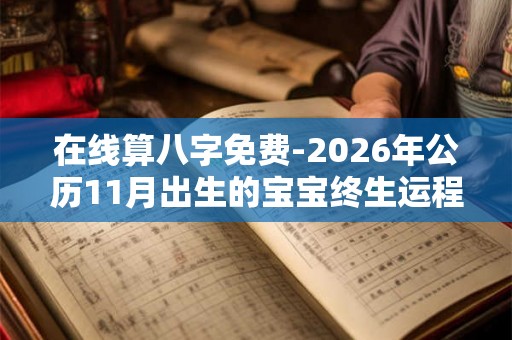 在线算八字免费-2026年公历11月出生的宝宝终生运程详批
