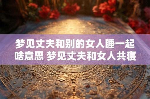梦见丈夫和别的女人睡一起啥意思 梦见丈夫和女人共寝含义何