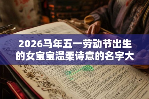 2026马年五一劳动节出生的女宝宝温柔诗意的名字大全
