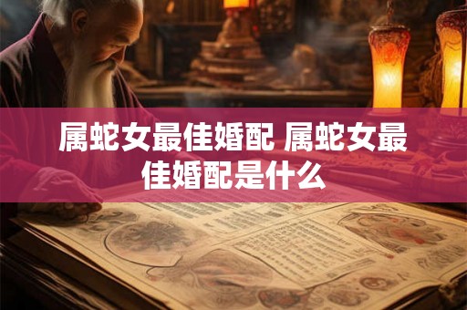 属蛇女最佳婚配 属蛇女最佳婚配是什么 属蛇女最佳婚配 属蛇女最佳婚配是什么