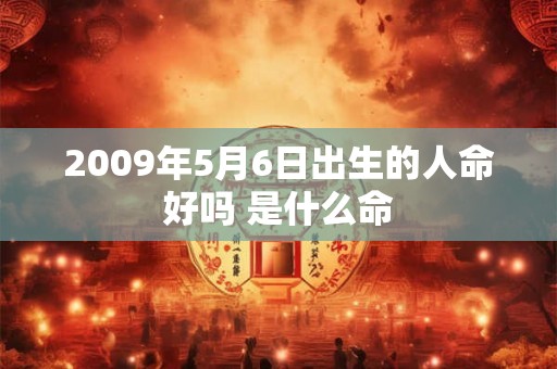 2009年5月6日出生的人命好吗 是什么命