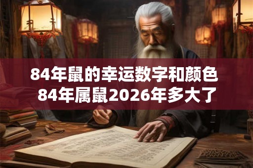84年鼠的幸运数字和颜色 84年属鼠2026年多大了 84年鼠的幸运数字和颜色 84年属鼠2026年多大了