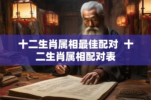 十二生肖属相最佳配对 十二生肖属相配对表 十二生肖属相最佳配对 十二生肖属相配对表