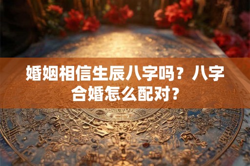 婚姻相信生辰八字吗？八字合婚怎么配对？