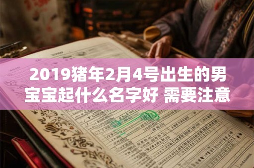 2019猪年2月4号出生的男宝宝起什么名字好 需要注意什么