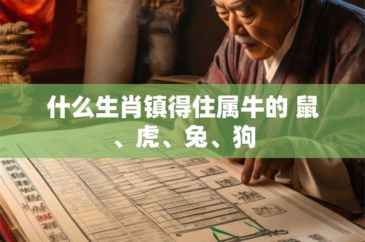 什么生肖镇得住属牛的 鼠、虎、兔、狗