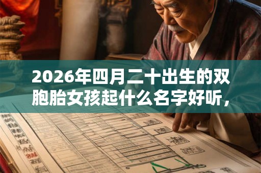 2026年四月二十出生的双胞胎女孩起什么名字好听,五行属什么 2026年四月二十出生的双胞胎女孩起什么名字好听,五行属什么