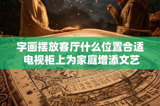 字画摆放客厅什么位置合适 电视柜上为家庭增添文艺气息