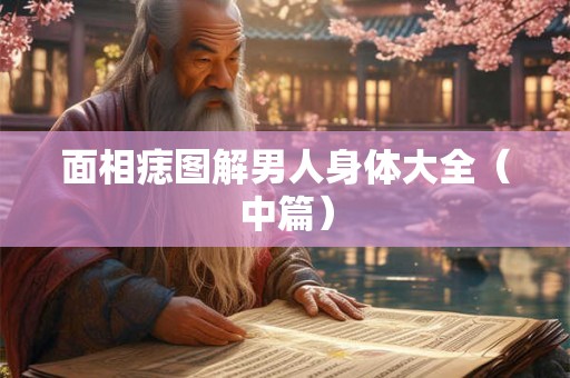 面相痣图解男人身体大全（中篇）