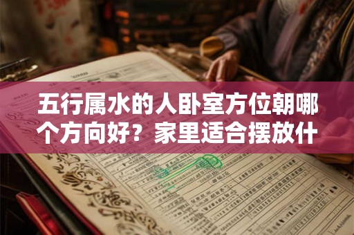 五行属水的人卧室方位朝哪个方向好？家里适合摆放什么？