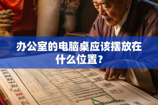 办公室的电脑桌应该摆放在什么位置？