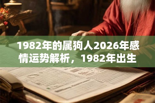 1982年的属狗人2026年感情运势解析，1982年出生什么命？
