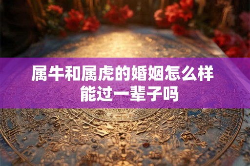 属牛和属虎的婚姻怎么样   能过一辈子吗